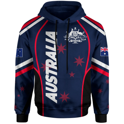Australia Hoodie Australian Coat Of Arms Hoodie Unisex