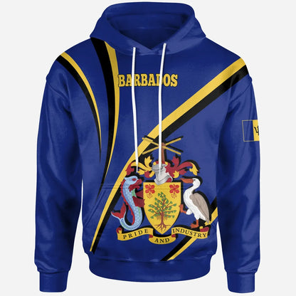 Barbados Hoodie Proud To Be Barbadian