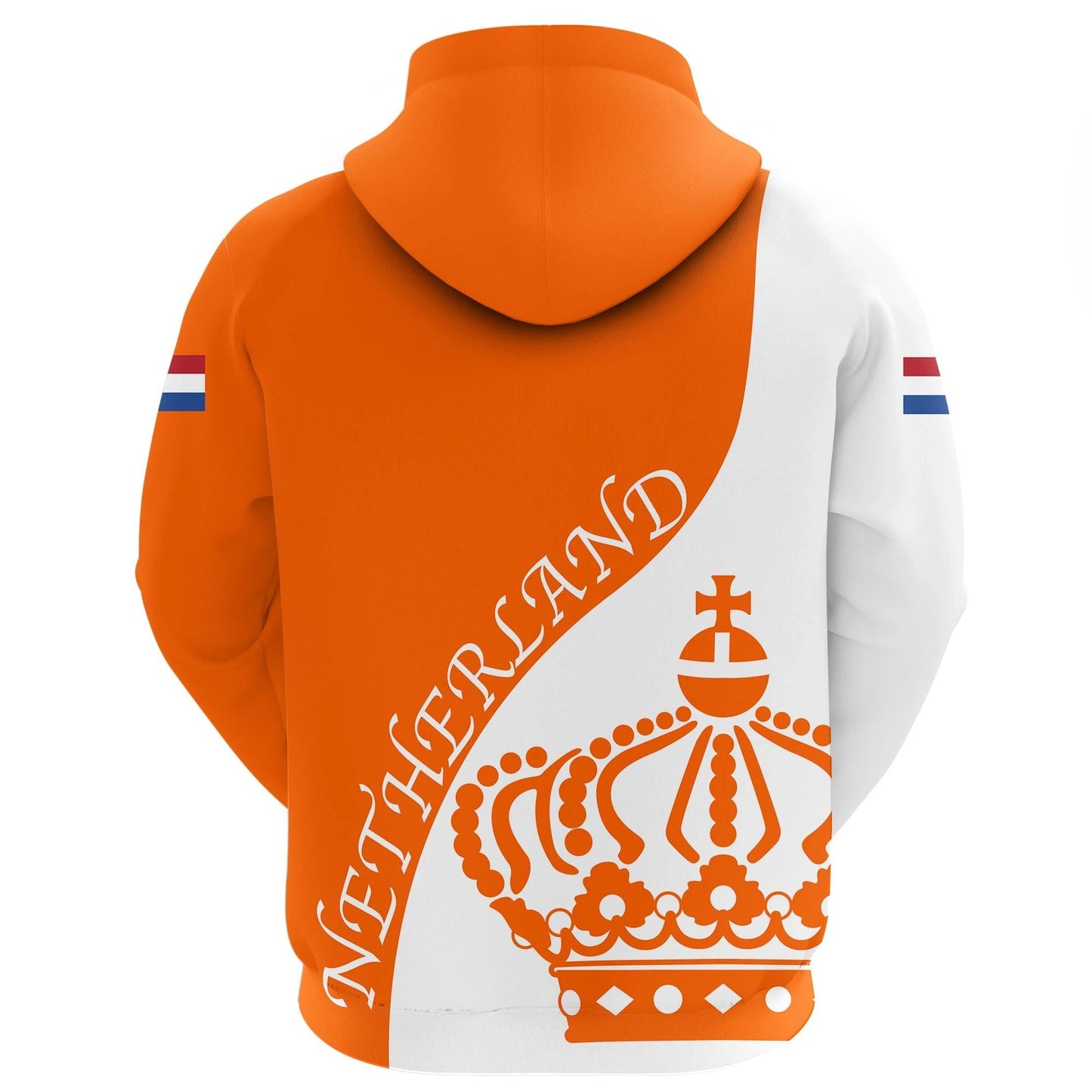 Netherlands Hoodie King Day Crown