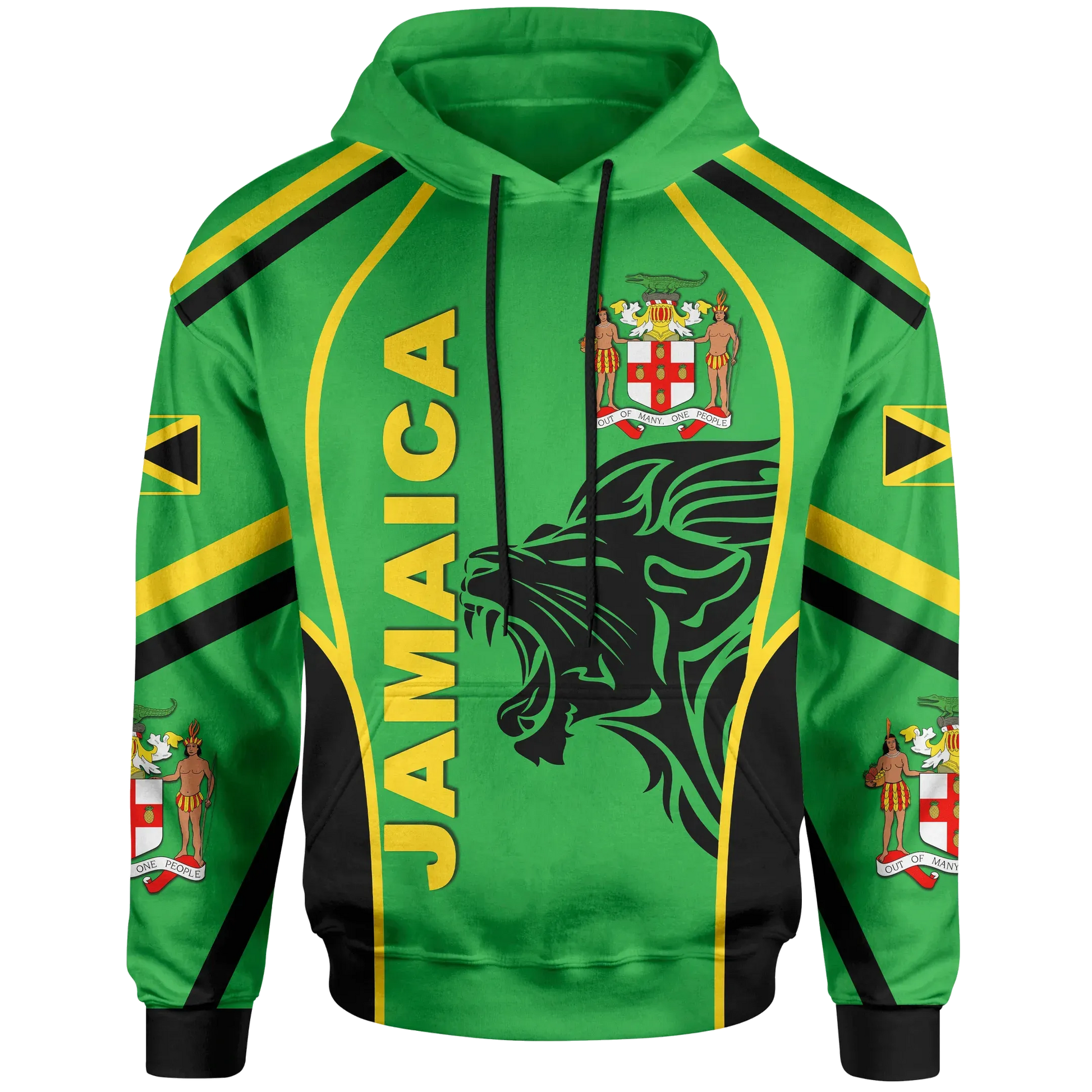 Jamaica Hoodie The Great Lion