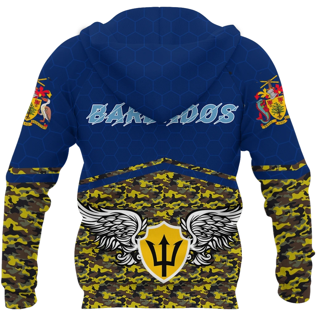 Barbados Hoodie Air Force Style