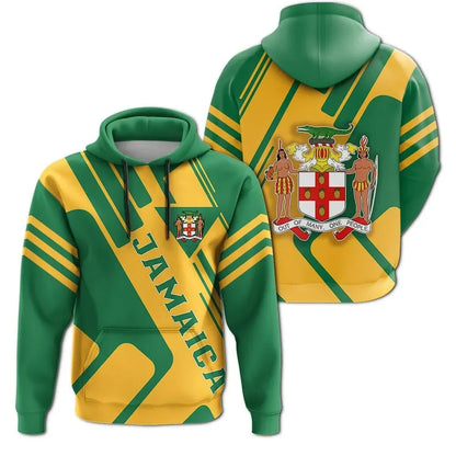 Jamaica Coat Of Arms Hoodie Rockie