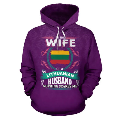 Lithuania The Wife Of A Lithuanian Husband Hoodie