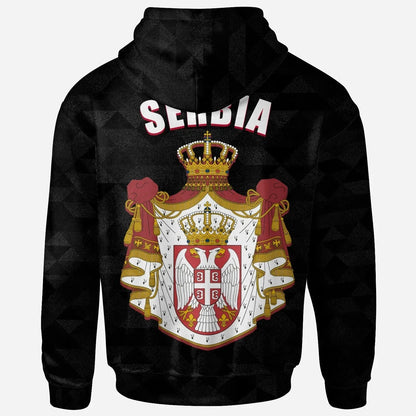 Serbia Hoodie Serbian Is Me
