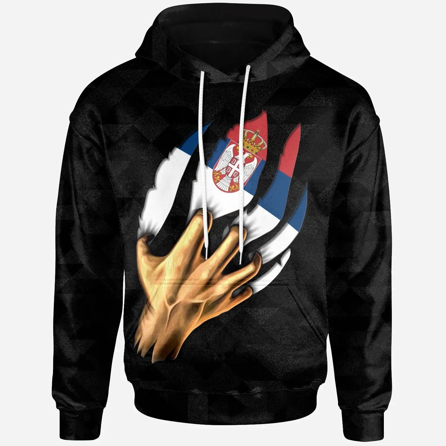 Serbia Hoodie Serbian Is Me