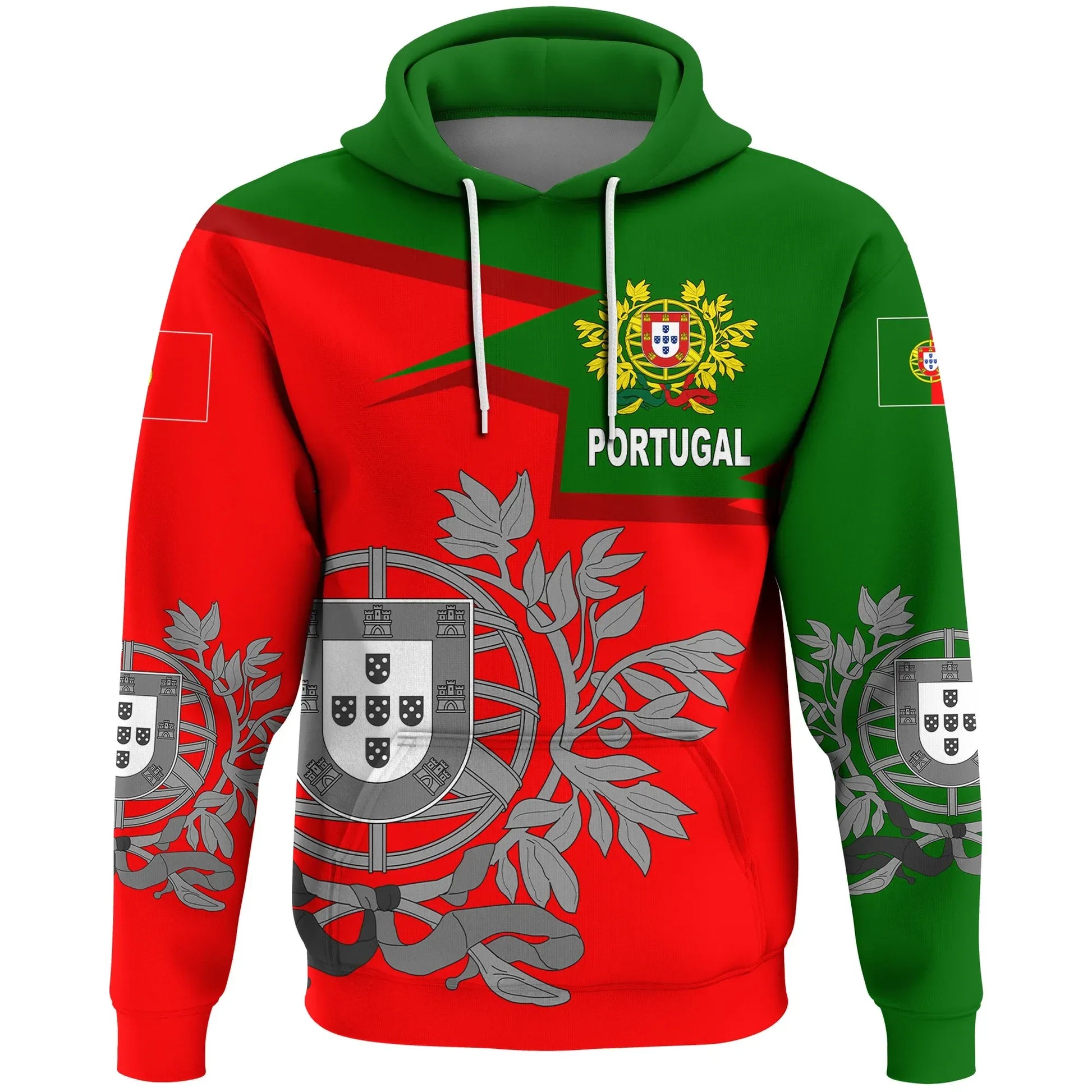 Portugal Hoodie Coat Of Arms New Style 7