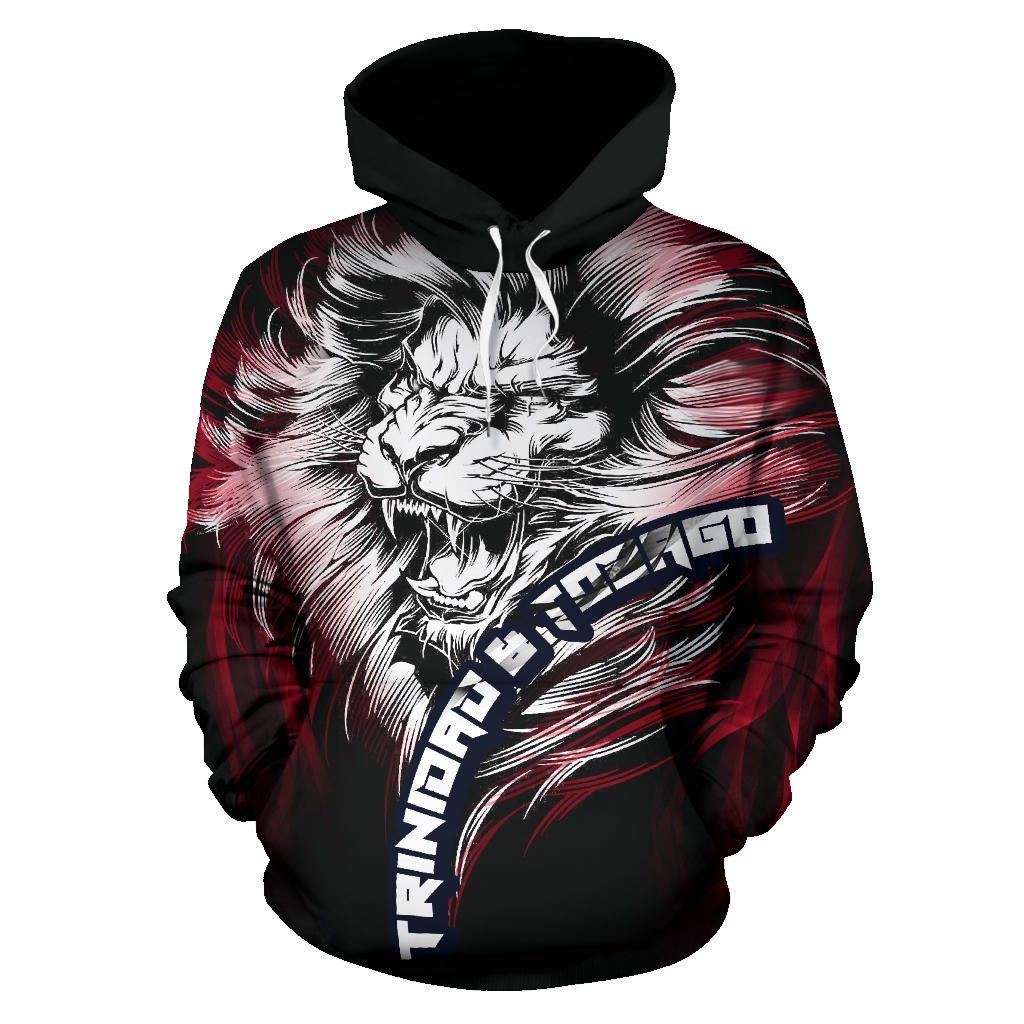 Trinidad and Tobago Lion Black Hoodie