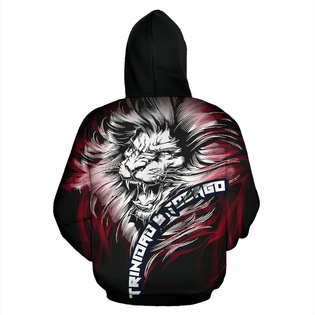 Trinidad and Tobago Lion Black Hoodie
