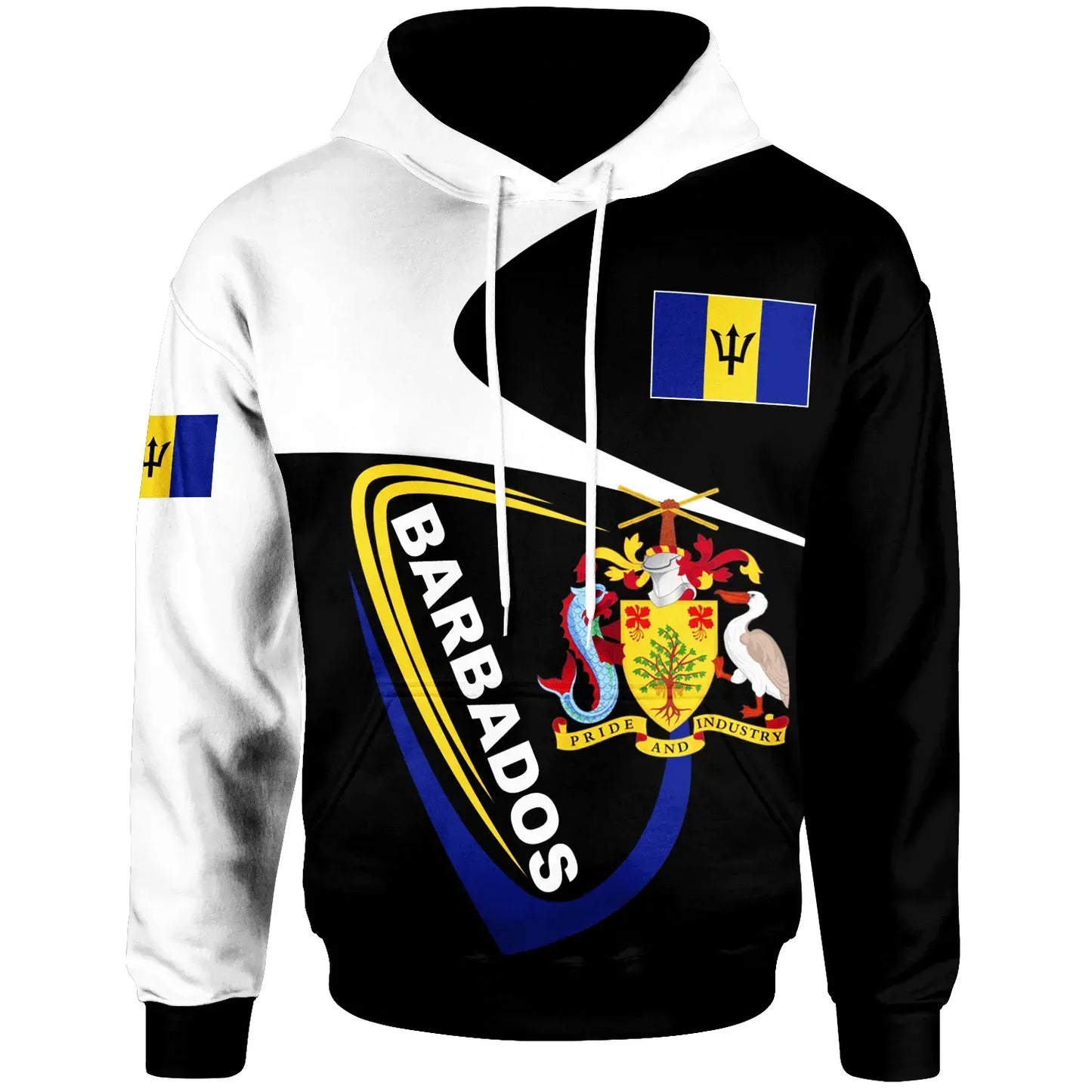 Barbados Hoodie Lunisolar Style