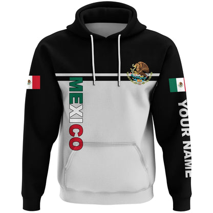 Custom Mexico Hoodie Coat Of Arms