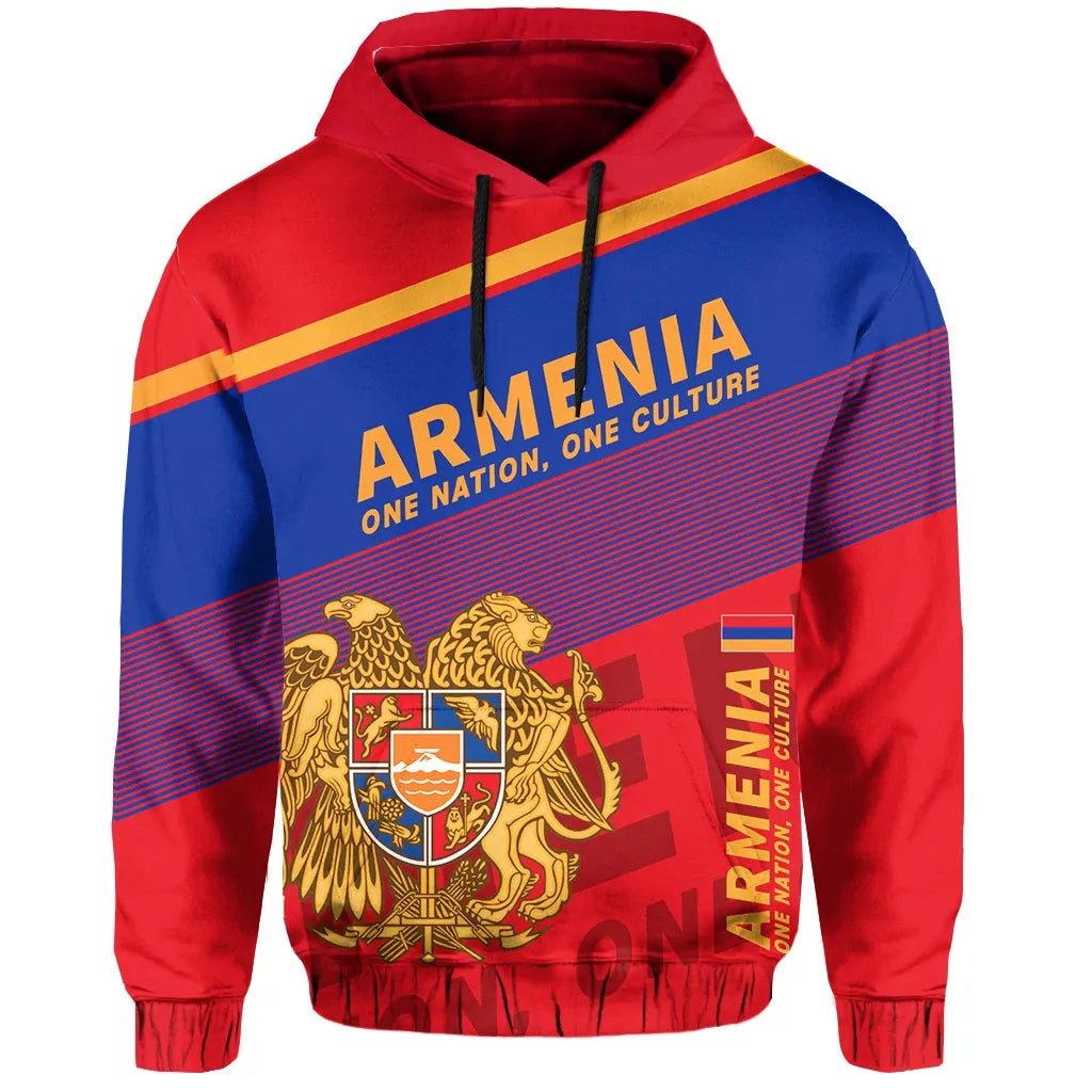 Armenia Flag Motto Hoodie Limited Style