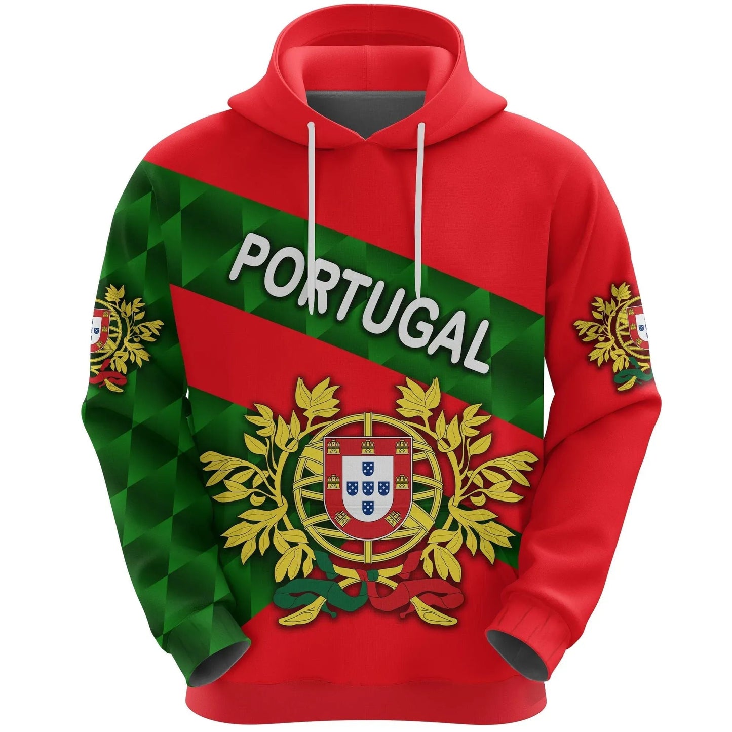 Portugal Hoodie Sporty Style