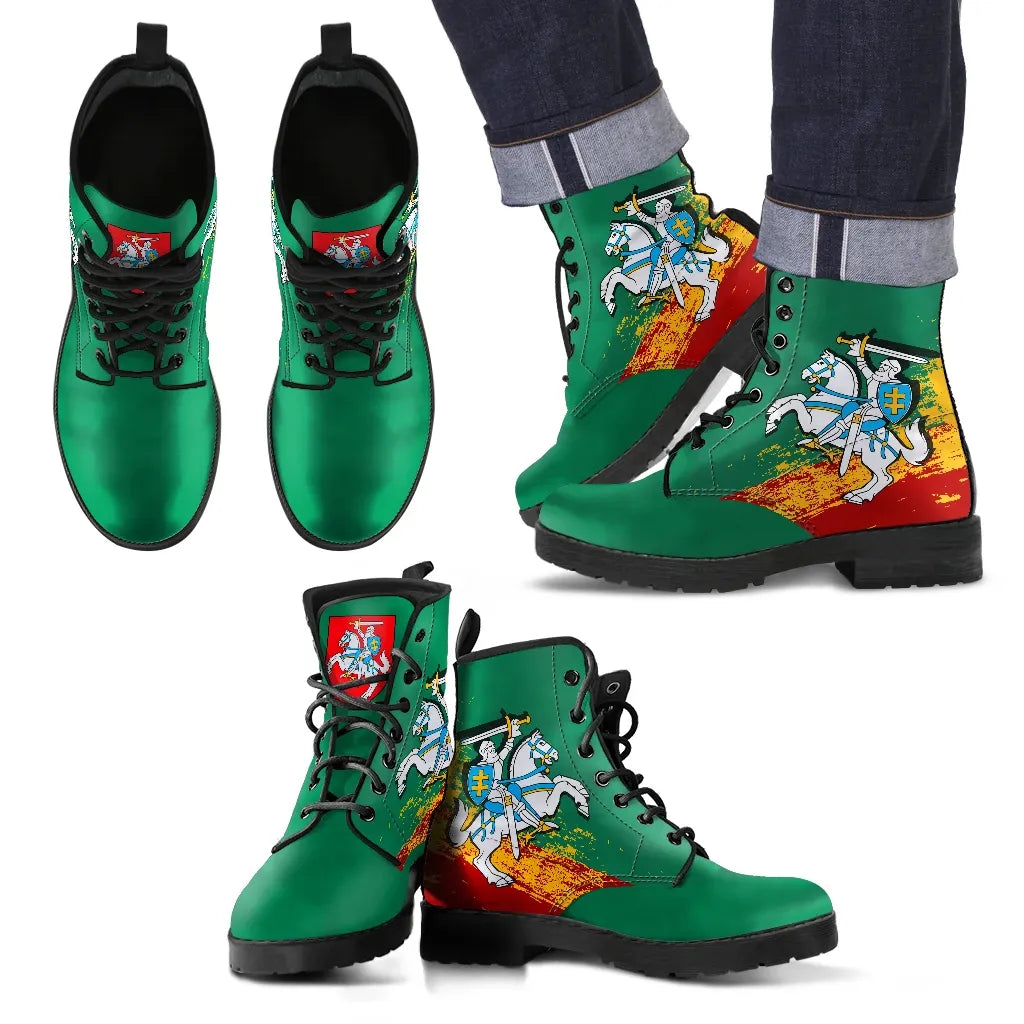 Lietuva Lithuania Special Leather Boots