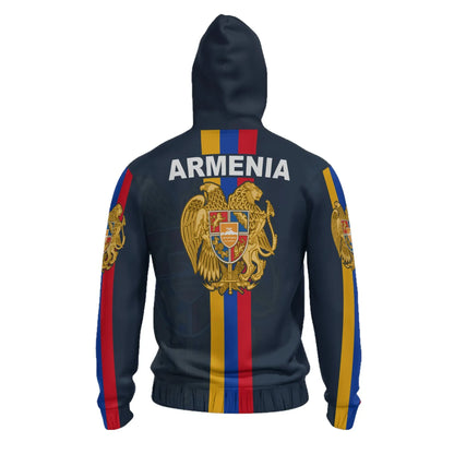 Armenia Lion All Over Print Hoodie