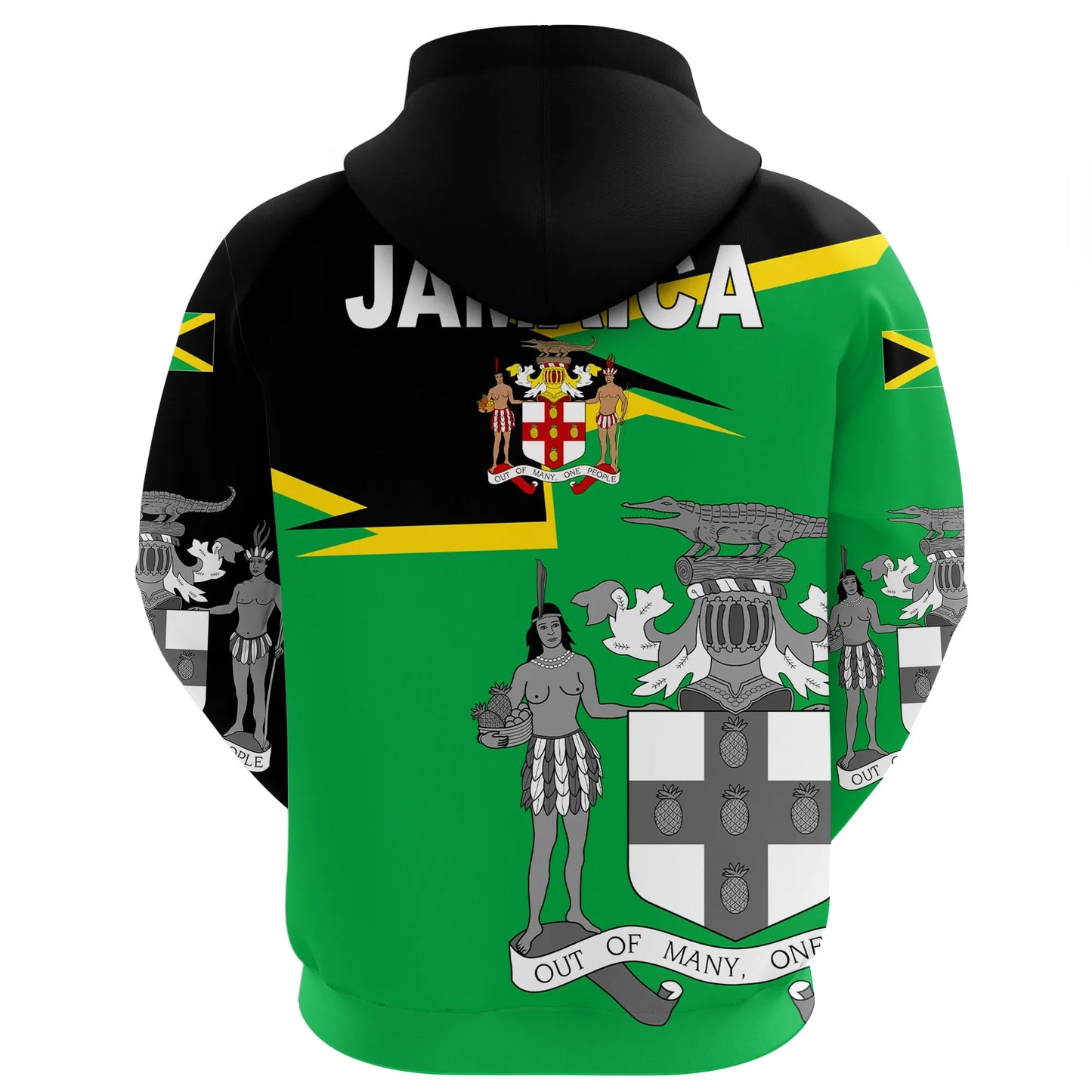 Jamaica Hoodie Coat Of Arms New Style 7