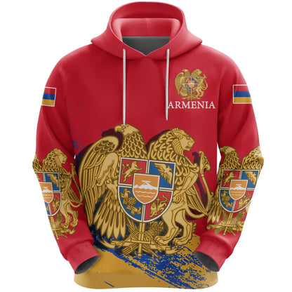 Armenia Special Hoodie Unisex Printed Zip Hoodie