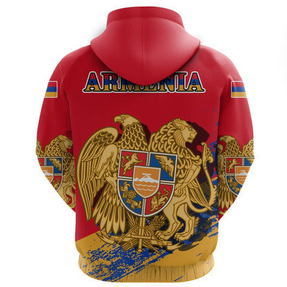 Armenia Special Hoodie Unisex Printed Zip Hoodie