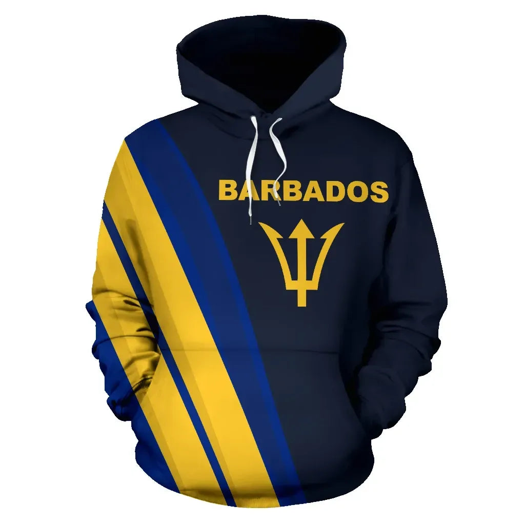 Barbados Hoodie Double Stripes