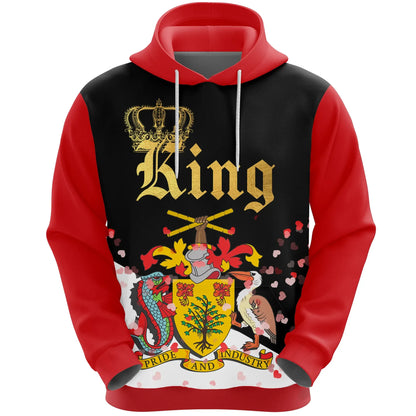 Barbados King Valentine Hoodie