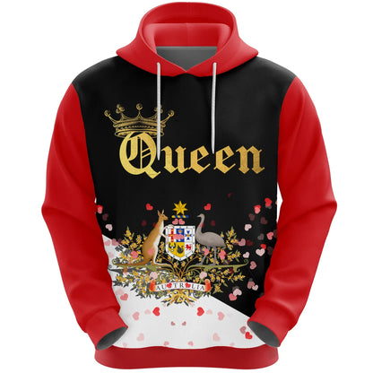 Australia Queen Valentine Hoodie
