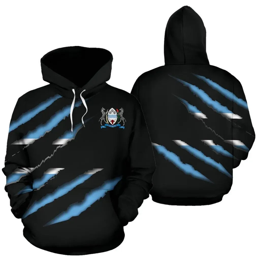 Botswana Inside Me All Over Hoodie