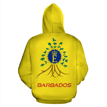 Royal Standard Of Barbados Hoodie