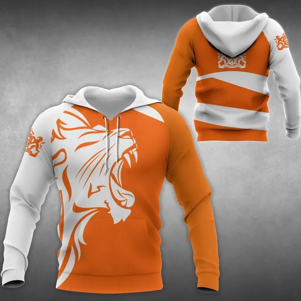 Netherlands Lion All Over Hoodie