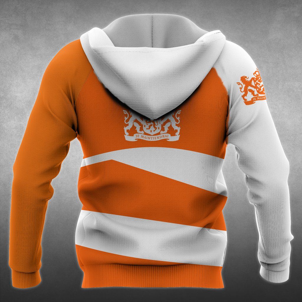 Netherlands Lion All Over Hoodie