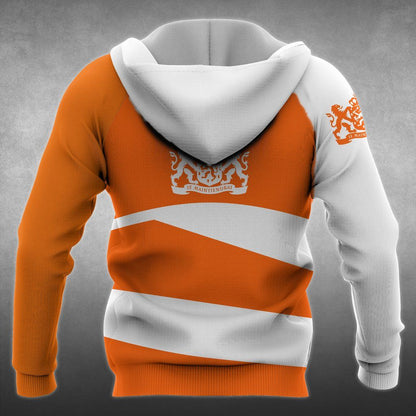 Netherlands Lion All Over Hoodie