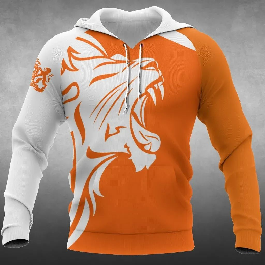 Netherlands Lion All Over Hoodie