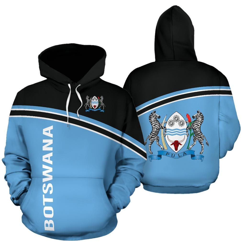Botswana All Over Hoodie Curve Style