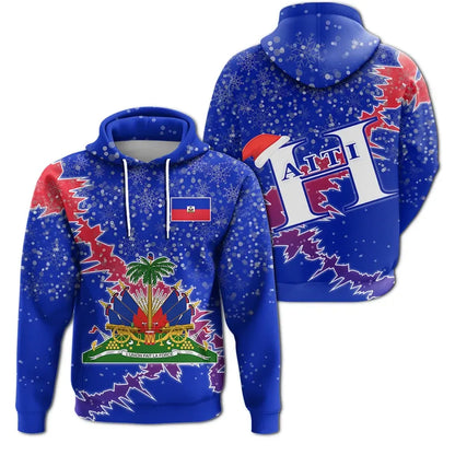 Haiti Christmas Coat Of Arms Hoodie X Styl