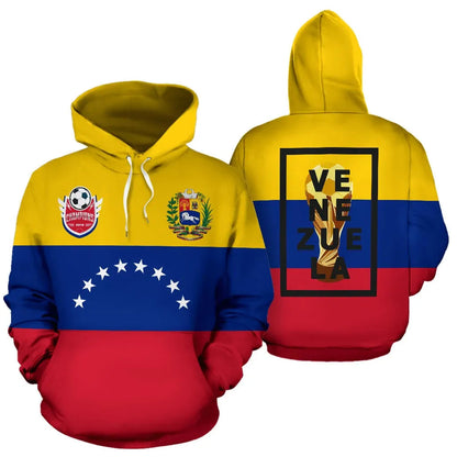 Venezuela Flag Hoodie Football