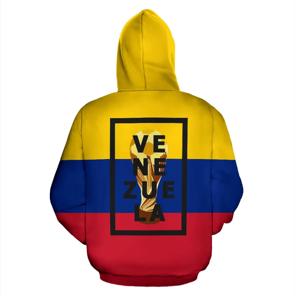 Venezuela Flag Hoodie Football