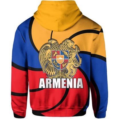 Armenian Symbol Of Eternity Flag Hoodie T