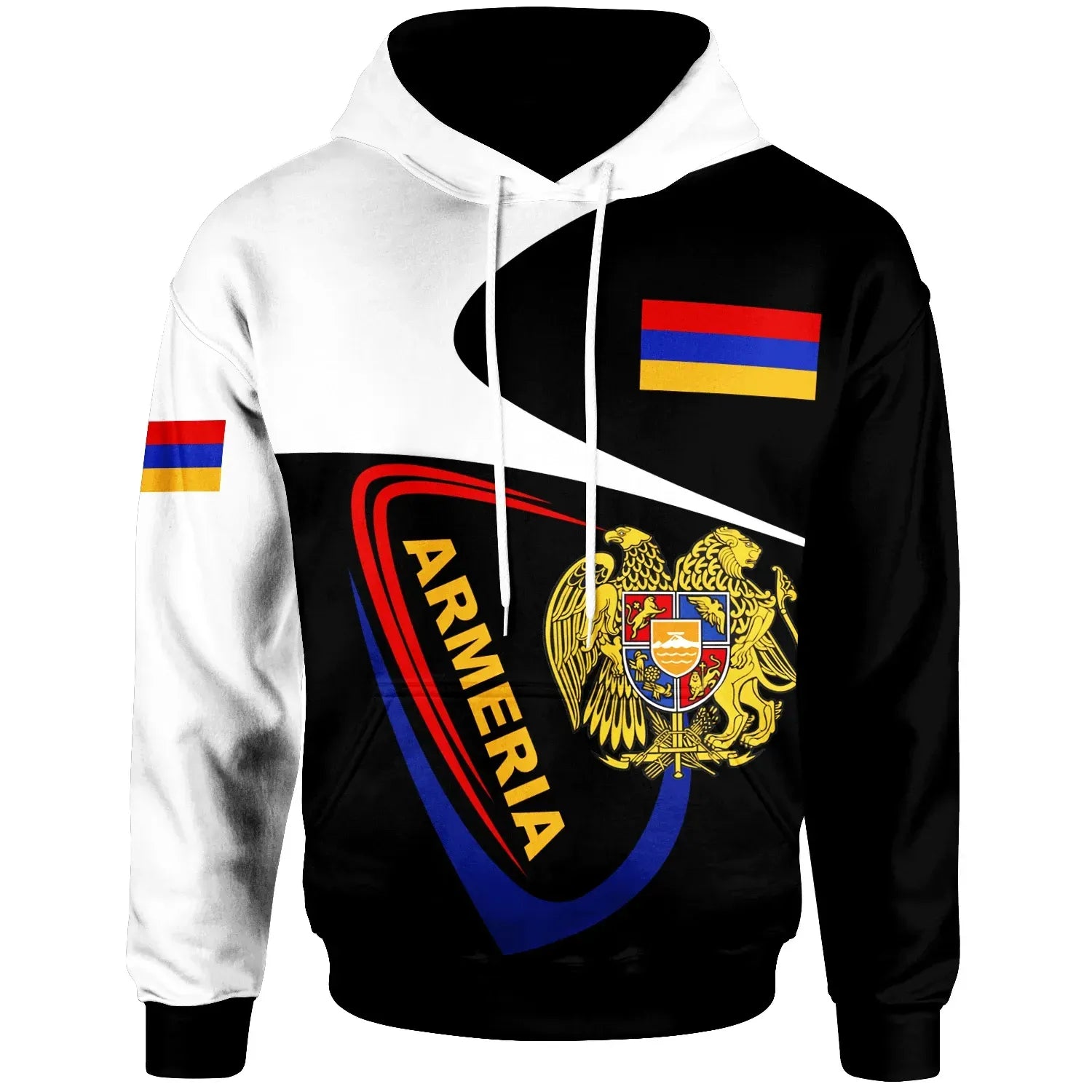 Armenia Hoodie Lunisolar Style