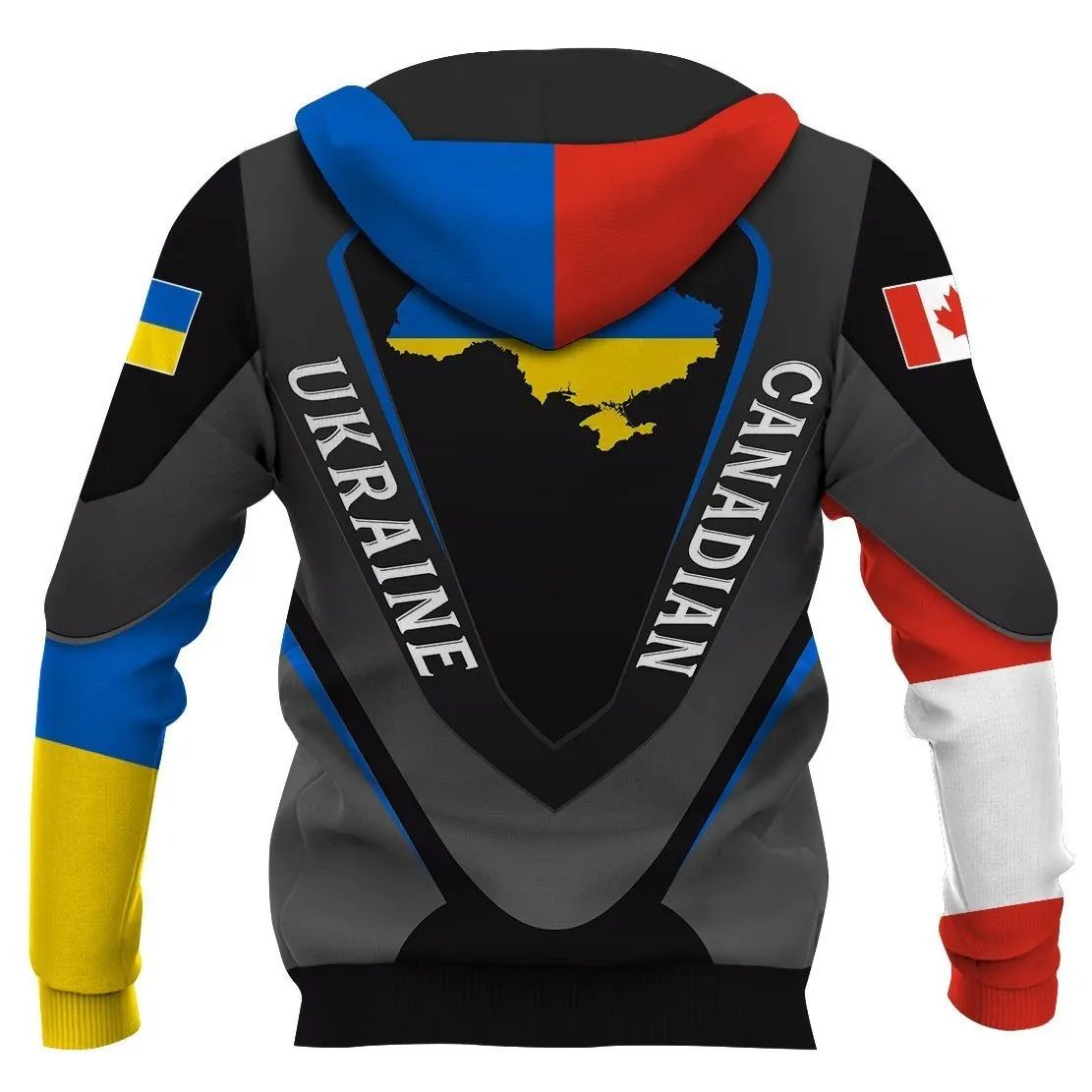 Ukraine My Home My Blood Hoodie 3D Full Printing