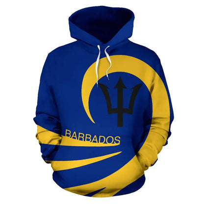 Barbados Hoodie Roll Into My Hear