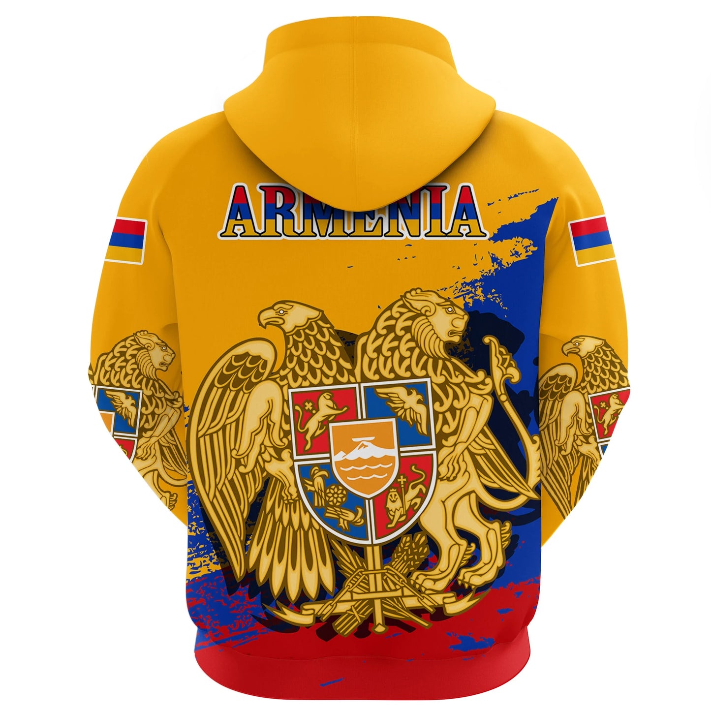 Armenia Special Zip Hoodie Yellow Version