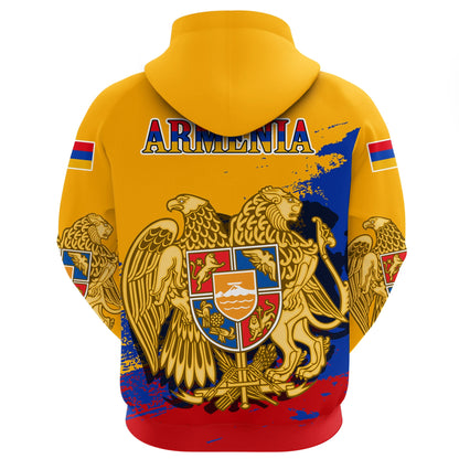 Armenia Special Zip Hoodie Yellow Version