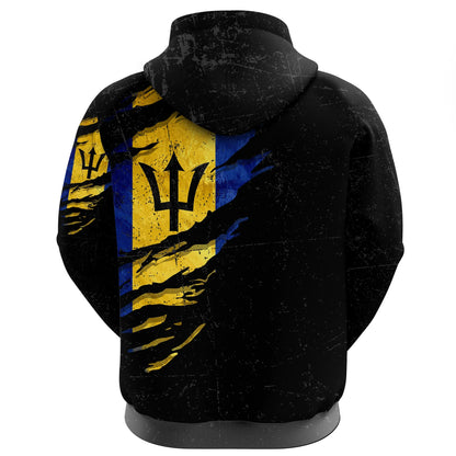 Barbados In Me Zip Hoodie Special Grunge Style