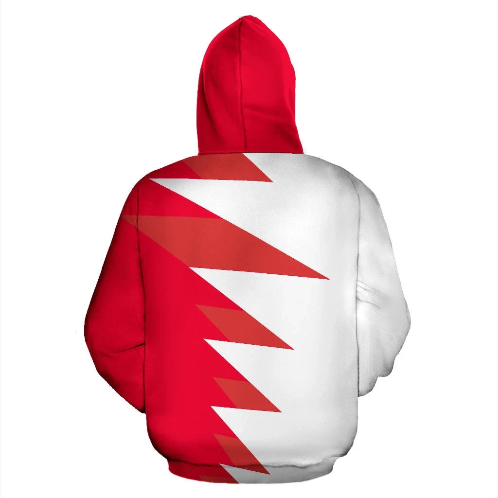 Trinidad and Tobago Zip Up Hoodie Tooth Style
