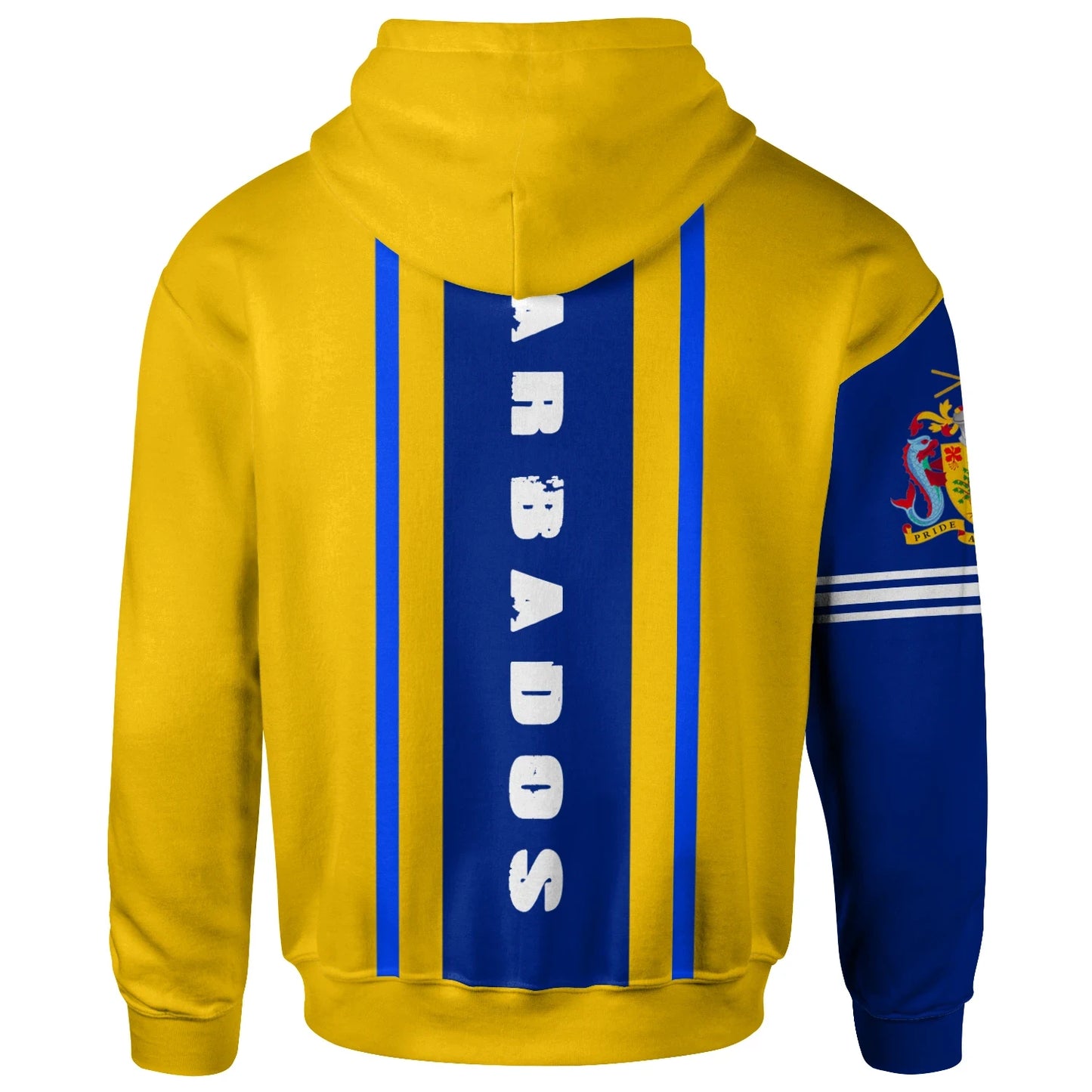 Barbados Zip Up Hoodie Youthful Style