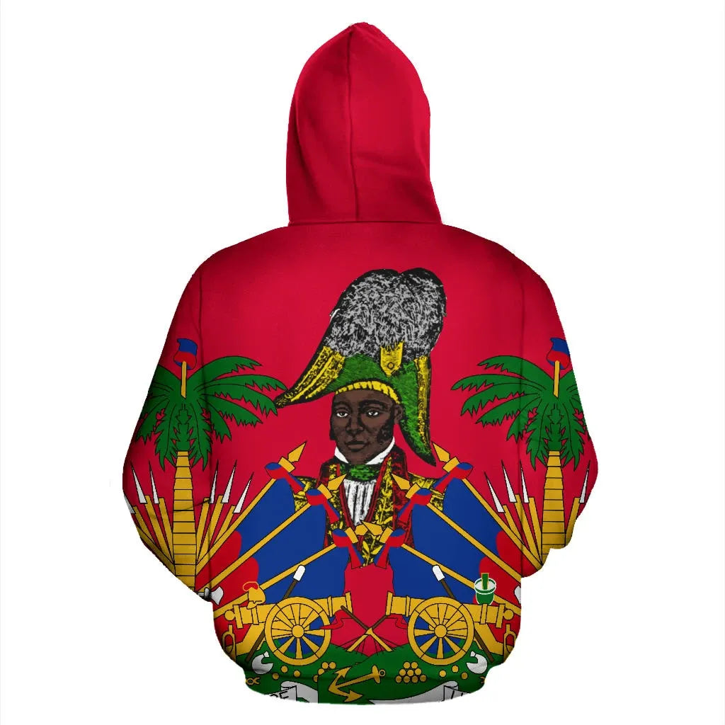 Jean Jacques Dessalines Haiti Zip Up Hoodie