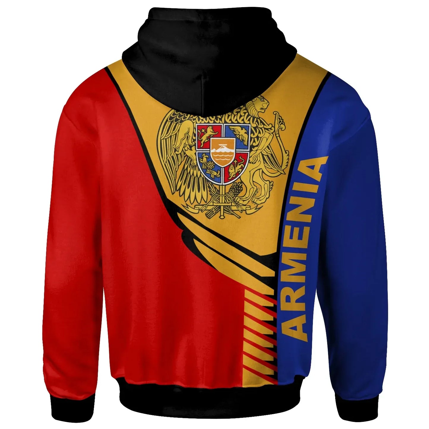 Armenia Custom Personalised Zip Up Hoodie Modern Style