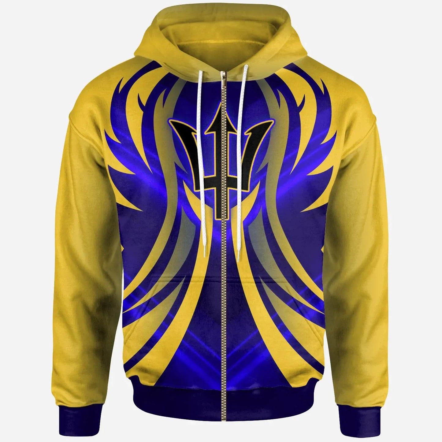 Barbados Zip Hoodie Line Version