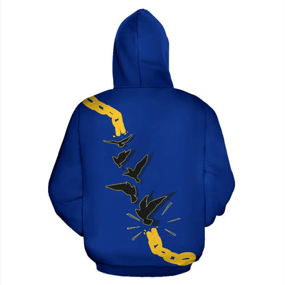 Barbados Zip Up Hoodie Break Free Style