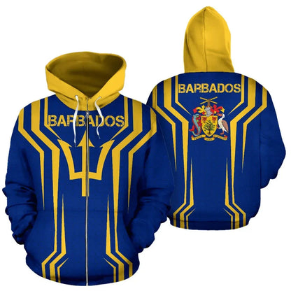 Barbados Sport Edition Zipper Hoodie