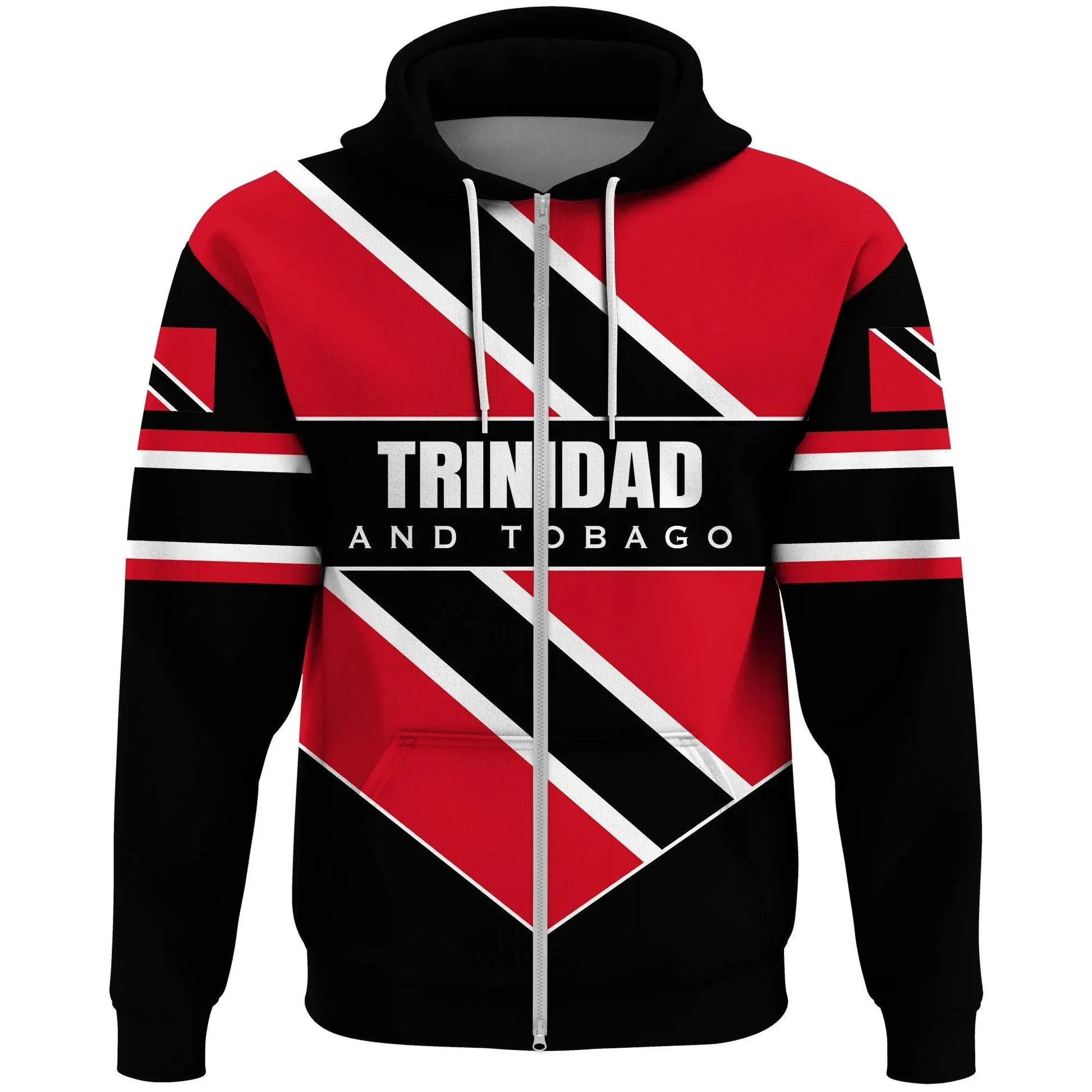 Trinidad and Tobago Hoodie Zip Hoodie Pro Energy