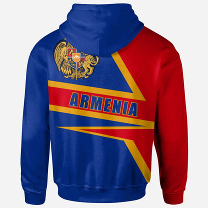 Armenia Zip Up Hoodie Armenia Pride